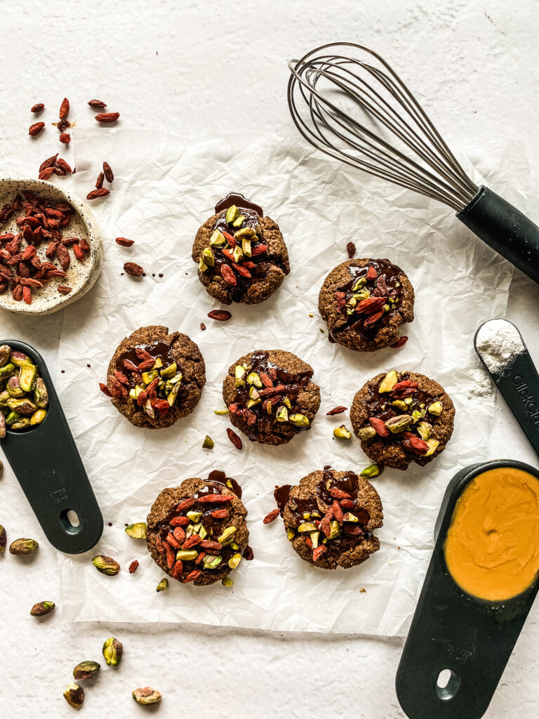 Christmas Jewel Studded Cookies - Liv Kaplan | Healthy Recipes